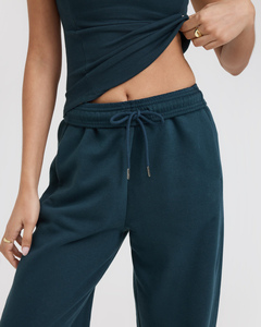 100% Cotton Custom Sand Women's Straight Leg Joggers Terry Fleece Soft Touch Fabric Women's Sweatpants Women's Pants And <b>Trouser</b> - Product Image 3