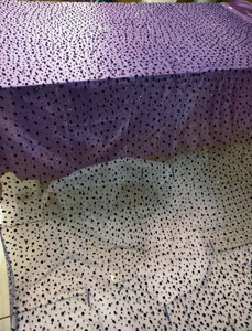 คอลเลคชั่น A.K.TRENDY ผ้าลูกไม้ฝรั่งเศสสุดหรู ประดับด้วยคริสตัล เป็นมิตรต่อสิ่งแวดล้อม ผลิตด้วยมือ สำหรับชุดแต่งงาน ทำจากไนลอน 100% - Product Image 2