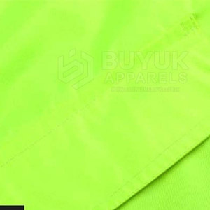 Veste de travail à capuche haute visibilité réfléchissante 100% polyester respirante imperméable protection contre le feu pour les travaux en extérieur en hiver - Product Image 5