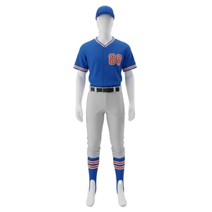 Uniforme de baseball professionnel entièrement personnalisé, respirant, séchage rapide, imprimé, 100% polyester, logo personnalisé, durable, confortable - Product Image 1