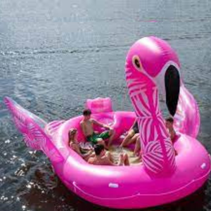 Flotador Inflable de Dragón para Piscina, Alas Azules y Rosas, Vientre Amarillo, de 8 a 13 Años, Juguete Unisex - Product Image 5