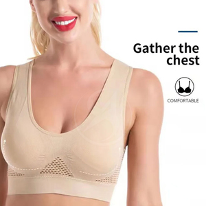 Top Selling Wholesale Fitness Women Sexy Sports <b>Bra</b> Fitness Breathable Solid Gym Running Sports <b>Bra</b> - Product Image 2