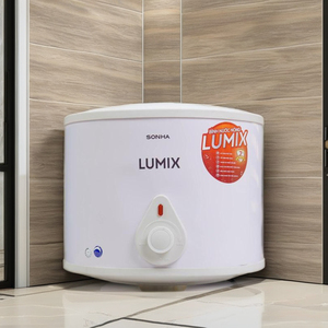 Calentador de agua eléctrico de acero inoxidable a precio económico, capacidad cuadrada de 15L, 1500-2000-2500W, 220-240V, hecho en Vietnam. - Product Image 1