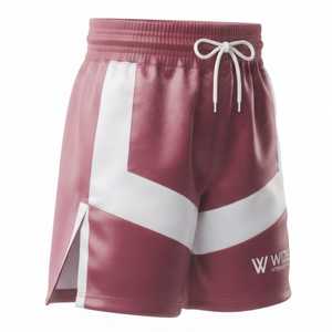 Unisex Men Women Nonwoven <b>Canvas</b> Boxing MMA Shorts Elastic Waist Solid Custom Logo 100% Polyester Breathable Quick Dry - Product Image 2