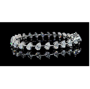 Pulsera de Diamantes de Lujo para Mujer, Joyería Elegante para Fiestas, Bodas, Aniversarios y Colección de Regalos Románticos - Product Image 1