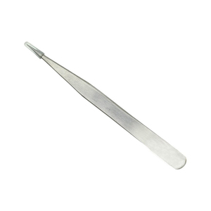 Pince à épiler professionnelle incurvée en acier inoxydable OEM/ODM, anti-magnétique, haute précision, outils d'isolation des cils, directement de l'usine - Product Image 3