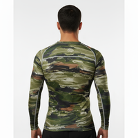 Rashguard Homme Sublimation Haute Performance Personnalisable pour Arts Martiaux et Entraînement – NO Grappling Jiu Jitsu BJJ