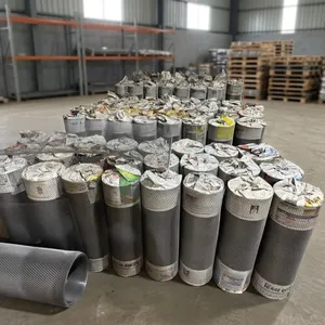 Malla Metálica Perforada de Acero Galvanizado con Orificios en Forma de Diamante en Rollo para Cercas de Seguridad Industrial Eficientes, Particiones de Seguridad Personalizadas - Product Image 1
