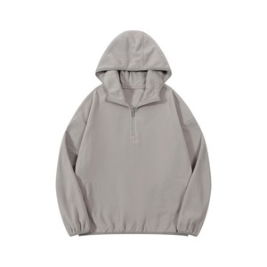 Sweat à capuche cagoule tricoté unisexe Y2K surdimensionné, épais et chaud, à demi-zip, style décontracté automne, Fournisseur en vogue - Product Image 6