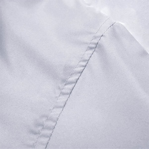 เสื้อแจ็คเก็ตวิ่งกันลมแบบซิปเต็มตัว ผลิตตามสั่ง ออกแบบเองได้ กันน้ำ ผลิตจากโพลีเอสเตอร์และไนลอน สำหรับผู้ชาย ขายส่ง - Product Image 3