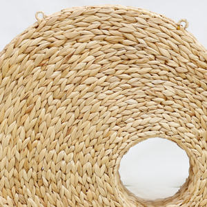 Artex Dong Thap fábrica tejida a mano Boho paja decoración de pared hecha a mano algas marinas agua Jacinto decoración del hogar - Product Image 3