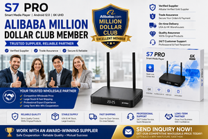 S7 Pro 6K Android <b>TV</b> Box Official Authorized Wholesale Smart Media Player USA & Hong Kong Stock DDP Shipping MOQ <b>20</b> PCS - Product Image 5