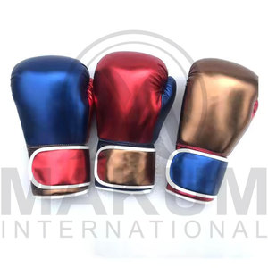 Guantes de Boxeo de Cuero Premium, Transpirables y Duraderos, para Entrenamiento y Combate - Product Image 4