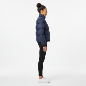Veste d'hiver matelassée pour homme de qualité supérieure - Logo sur le devant, coupe-vent et résistante à l'eau, fabriquée en tissu nylon - Product Image 4
