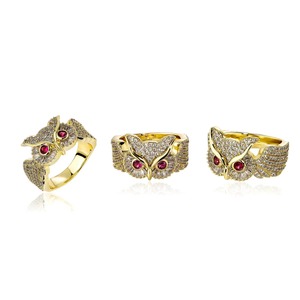 High on Demand Moissanite Cocktail Diamond <b>Ring</b> with Round Stones & Animal Shape for <b>Men</b> Women Daily Wear and Casual Wear Use - Product Image 4