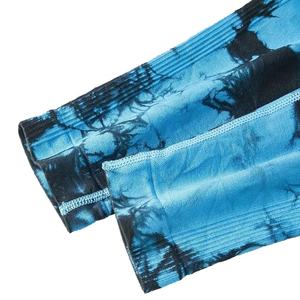 Leggings Deportivos de Yoga con Tie Dye y Logotipo Personalizado para Mujer, Pantalones de Fitness de Cintura Alta con Tie Dye, Pantalones Deportivos para Correr - Product Image 5