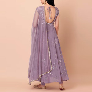 Robe de soirée élégante et douce pour femme, à manches longues, pour invitées de mariage, vêtements de mode, robe de fête de luxe pour femme - Product Image 2
