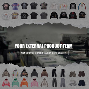 Sudadera con Capucha para Hombre, Personalizada con Logotipo, Talla Grande, Algodón Grueso, Lavado Desgastado, Diseño Gráfico, Felpa Francesa, Bloques de Color - Product Image 6