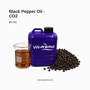 Aceite de Pimienta Negra, Extracto de Primera Calidad - CO2 (BP-001) Van Aroma - Product Image 1