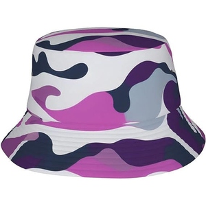 Sombrero de Pescador Unisex de Algodón, con Logotipo Personalizado Disponible, Sombrero de Jardinería al por Mayor, Gorra de Verano de Doble Cara para Exteriores - Product Image 4