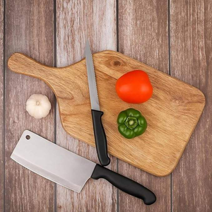 Tabla de Cortar de Madera con Asa, Tabla de Cocina Resistente para Verduras, Frutas y Carne - Product Image 4