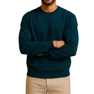 Mens Cotton Sweatshirt Crew Neck O Neck Printed Soft Anti Shrink Breathable Casual Wear OEM Wholesale Supplier - Product Image 6