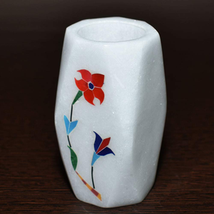 Porta lápices de mármol de alta calidad, tamaño personalizable, porta lápices de mármol blanco de la mejor calidad, diseño atractivo - Product Image 2