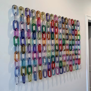 OPTIMIZE HANDMADE QUALITY UNIQUE DESIGN RESIN LINK CHAIN Wall Decore Chain Resin item Room Decorative Most Adorable Items by - Product Image 1