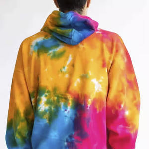 Nuevas sudaderas con capucha Tie Dye para hombre, duraderas, de moda, fabricación sostenible, bordadas, de corte holgado, con diferentes diseños. - Product Image 2