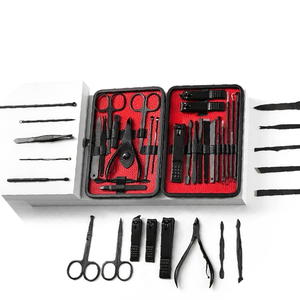 SAAR GLOBAL SURGICAL Kit de manucure en acier inoxydable durable de qualité supérieure Coupe-ongles Ciseaux Lime 3-en-1 Étui portable Adultes Classique - Product Image 6