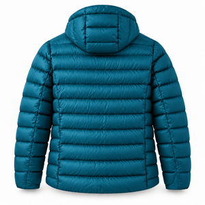 OEM Mens Winter Puffer Jacket Hooded Quilted <b>Padded</b> <b>Coat</b> Warm Outdoor Travel Outerwear Zipper Pockets Custom Logo Outdoor Jacket - Product Image 4