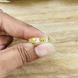 Latest Adjustable Elephant Animal Ring Boho Brass Rings For Women 18k Gold Plated Tribal Band Ring for Jewelry Wholesale/OEM/ODM - Product Image 5