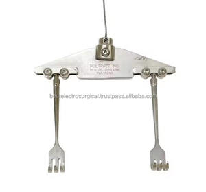 Système de rétracteur professionnel Rultract Skyhook avec ensemble de cliquet et pince pour la chirurgie thoracique et cardiovasculaire - Product Image 5