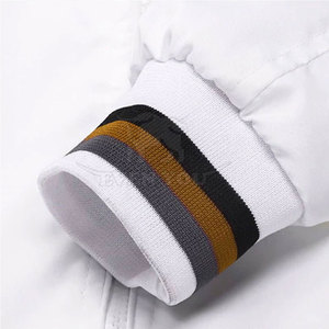 เสื้อแจ็คเก็ตบอมเบอร์ผู้ชาย โพลีเอสเตอร์ 100% สวมใส่สบายๆ ทรงโอเวอร์ไซส์ สำหรับขายออนไลน์ - Product Image 6