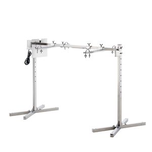 Kit Girarrosto Elettrico per Barbecue da 46 Pollici, Capacità 60 kg, Motore Automatico 52W, Supporto Universale Regolabile in Altezza - Product Image 1