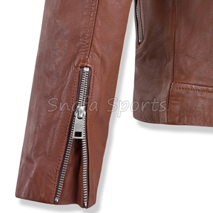 Chaqueta de cuero para hombre, estilo vintage retro, abrigo de cuero premium, look clásico de la vieja escuela, chaquetas de invierno en venta - Product Image 4