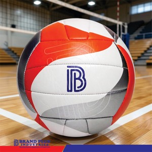 ลูกวอลเลย์บอลชายหาด Brand Plus Official Match ผิว PU นุ่ม น้ำหนักเบา โลโก้สั่งทำได้ ใช้ได้ทั้งในร่มและกลางแจ้ง วาล์วบิวทิล - Product Image 2