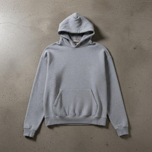 Sweat à capuche en molleton de coton premium pour homme, tissu molletonné doux, unisexe, coupe classique, design entièrement personnalisable, idéal pour un usage décontracté. - Product Image 5