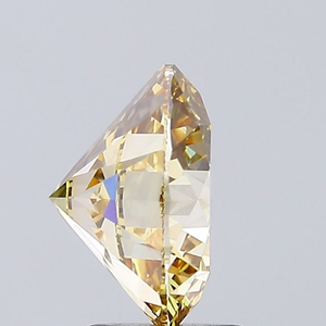 Magnifique diamant jaune rond de 5 carats, diamant fantaisie coloré brillant, diamant non monté pour un chef-d'œuvre de joaillerie de luxe sur mesure - Product Image 4