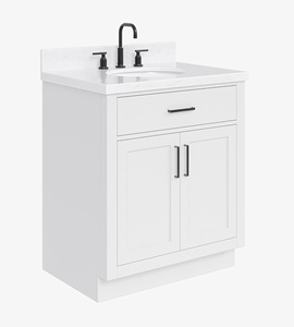 Factory Direct Timothy 30 Inch <b>Bathroom</b> Vanity <b>Cabinet</b> Single Sink <b>Cabinet</b> Only 8 Finish Options Wholesale Vietnam Factory - Product Image 2