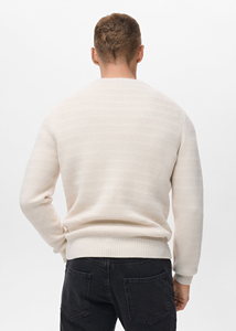 Pull Classique Homme en Coton Tricoté 100% – Doux, Chaud et Confortable – Coupe Moderne pour l'Hiver – Idéal pour la Superposition Quotidienne – Durable et de Haute Qualité - Product Image 5