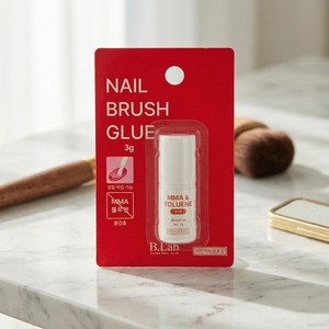 [K-ESSENTIALS] Adhésif Cosmétique pour Ongles 3g à Appliquer au Pinceau – Fixation Rapide Longue Durée pour Faux Ongles et Capsules - Product Image 2