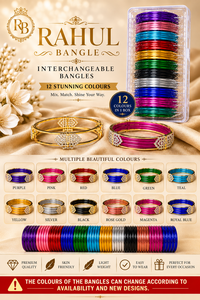 Brazaletes de Acero Inoxidable Intercambiables de Primera Calidad en Oro, 12 Colores, con Cristales Acrílicos de Moda, Cierre Abierto, para Mujer - Product Image 3