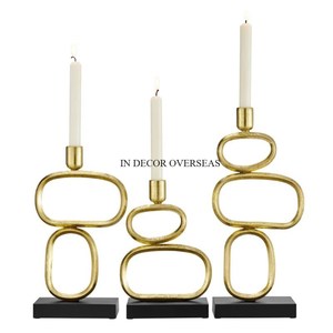 Handmade Iron Candlestick Holder Set Of 5 Rustic Tree Branch Design For Home Decoration Lightning Accessories In Low Price - Product Image 3