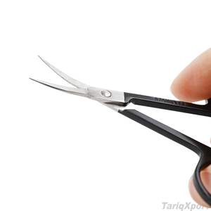 Tijeras de Manicura Profesionales Multifuncionales de Alta Calidad, Personalizadas, Rectas, para Diestros, con Punta Afilada de Acero Inoxidable Grueso - Product Image 3