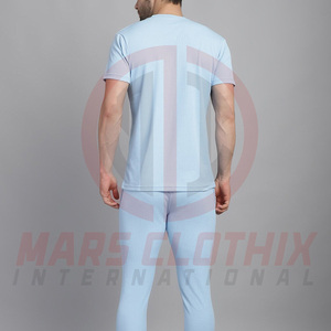 Crew Neck Solid Color Breathable And Quick Dry Men Summer <b>Tracksuit</b> Set Wholesale Rate New Style Summer <b>Tracksuit</b> for Men - Product Image 5