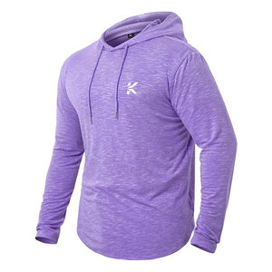 Modern Style Solid Winter Men's Cycling <b>Hoodie</b> Quick Dry Fleece Fabric High Quality Export Quality for Road <b>Bike</b> Training - Product Image 2