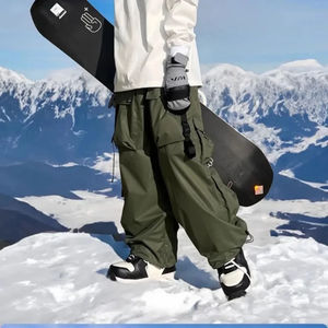 Pantalones de Esquí y Snowboard Térmicos, Impermeables y Transpirables para Hombre y Mujer, Ropa Abrigada para Invierno - Product Image 4