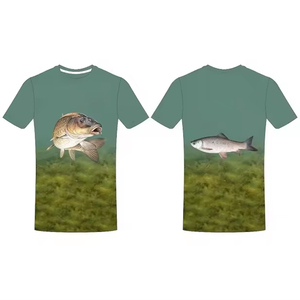 เสื้อตกปลาผู้ชายแบบกำหนดเอง UPF 50 แขนยาว แห้งเร็ว ระบายความชื้น ป้องกันแสงแดดสำหรับกิจกรรมกลางแจ้ง รับผลิตแบบ OEM - Product Image 1