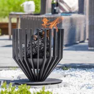 Brasero Portátil de Acero para Jardín, Patio y Camping con Soporte - Product Image 1